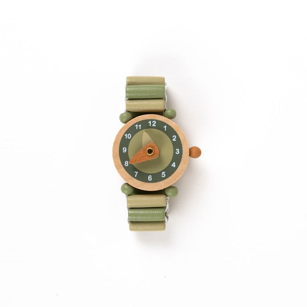Egmont houten horloge raph. 3,5 cm. 3+
