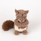 Egmont knuffel eekhoorn met baby. 15x15x