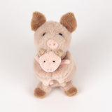 Egmont knuffel varken met baby. 15x15x12 - afbeelding 2