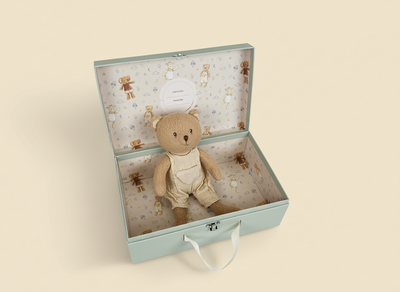 Egmont knuffel marcel de beer cadeaudoos