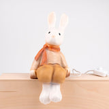 Egmont lamp lenny konijn rood+dimmer. 50 - afbeelding 1