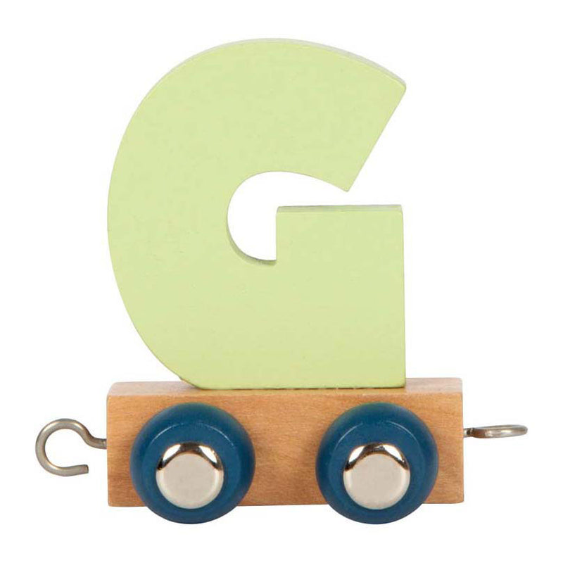 Small foot - houten lettertrein polar - g