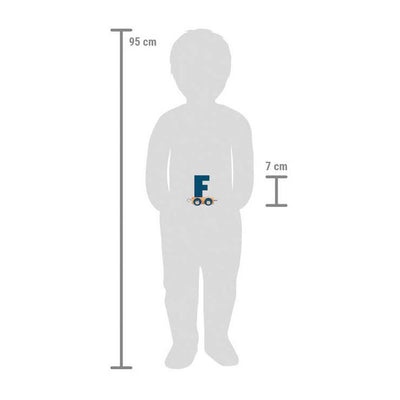 Small foot - houten lettertrein polar - f