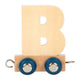 Small foot - houten lettertrein polar - b