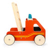 Small foot - houten loopwagen brandweer