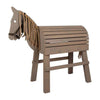 Small foot - houten paard grijs