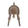 Small foot - houten paard grijs