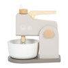 Small foot - houten mixer speelset grijs tasty