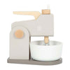 Small foot - houten mixer speelset grijs tasty