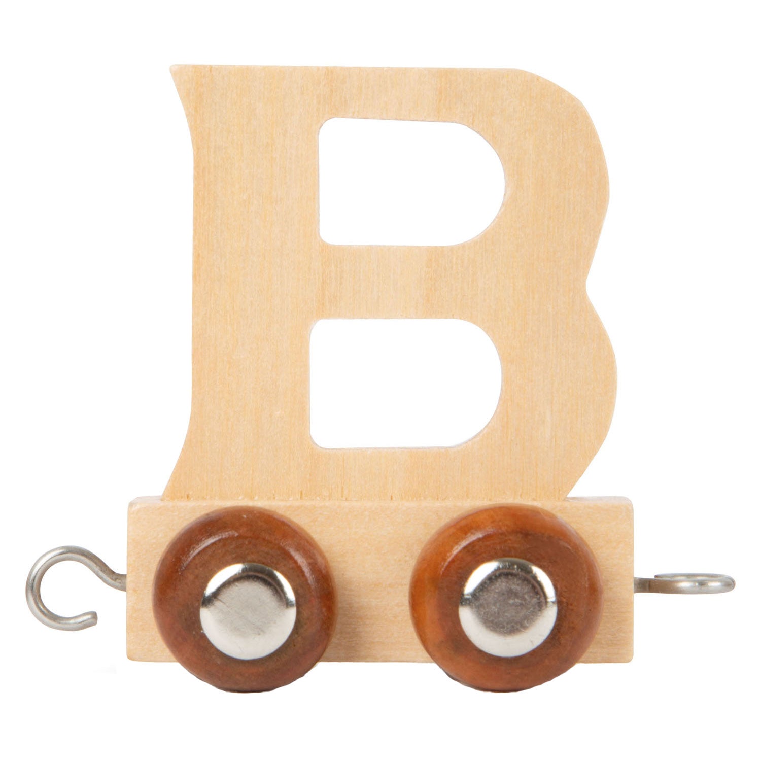 Small foot - houten lettertrein - b - 12 stuks