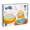 Small foot - houten montessori river rocks evenwichtsspel fsc