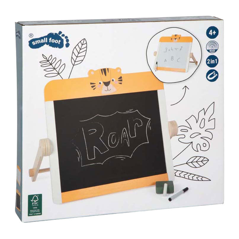 Small foot - schoolbord en whiteboard safari fsc