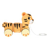 Small foot - houten trekdier tijger safari fsc