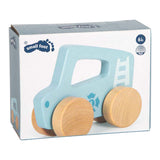 Small foot - houten duwautootje blauw - afbeelding 2