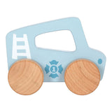 Small foot - houten duwautootje blauw - afbeelding 3