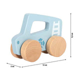 Small foot - houten duwautootje blauw - afbeelding 5