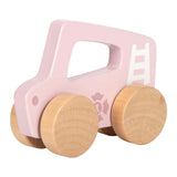 Small foot - houten duwautootje roze - afbeelding 4