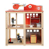 Small foot - houten grote brandweerkazerne met accessoires