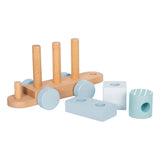 Small foot - houten trein blauw - afbeelding 5