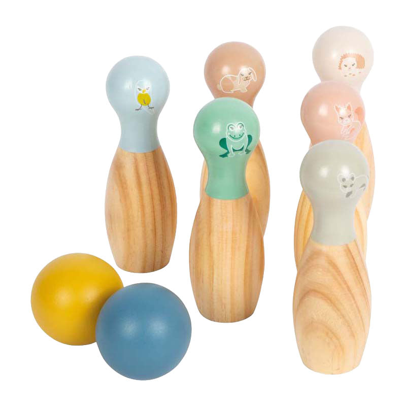 Small foot - bowlingspel garden buddies - 8dlg.