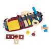 Small foot houten gereedschap met riem