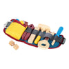 Small foot houten gereedschap met riem