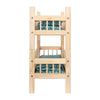 Small foot - houten poppenstapelbed
