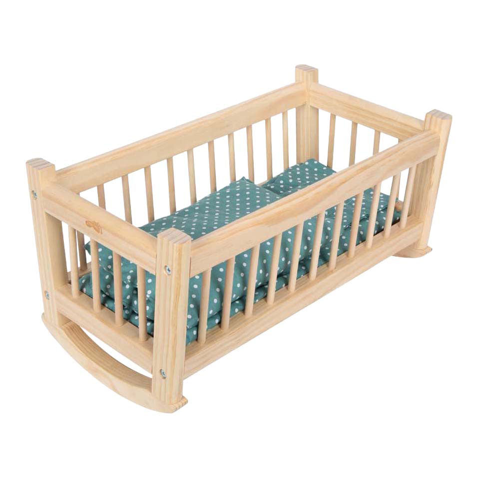 Small foot - houten poppenwieg