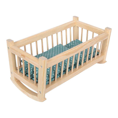 Small foot - houten poppenwieg