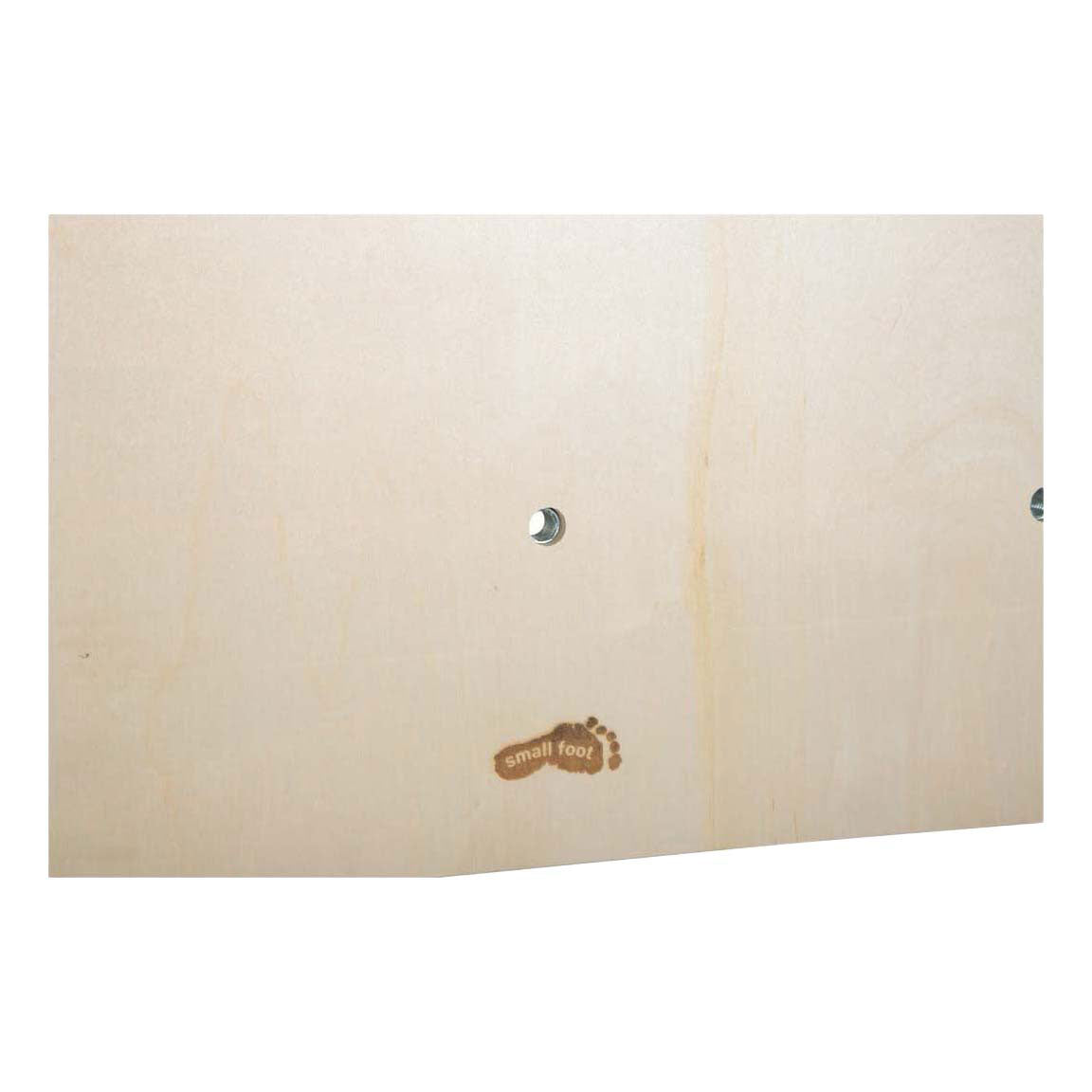 Small foot - houten klimmuur met klimstenen