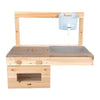 Small foot houten modderkeuken buiten speelkeuken voor kinderen.