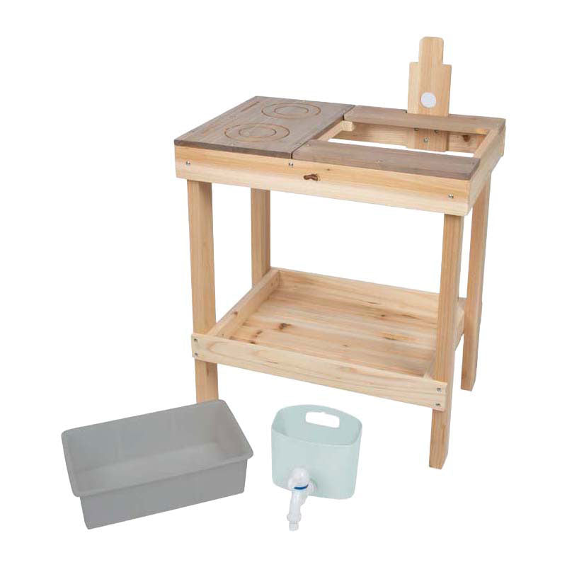 Small foot - houten modderkeuken en speeltafel