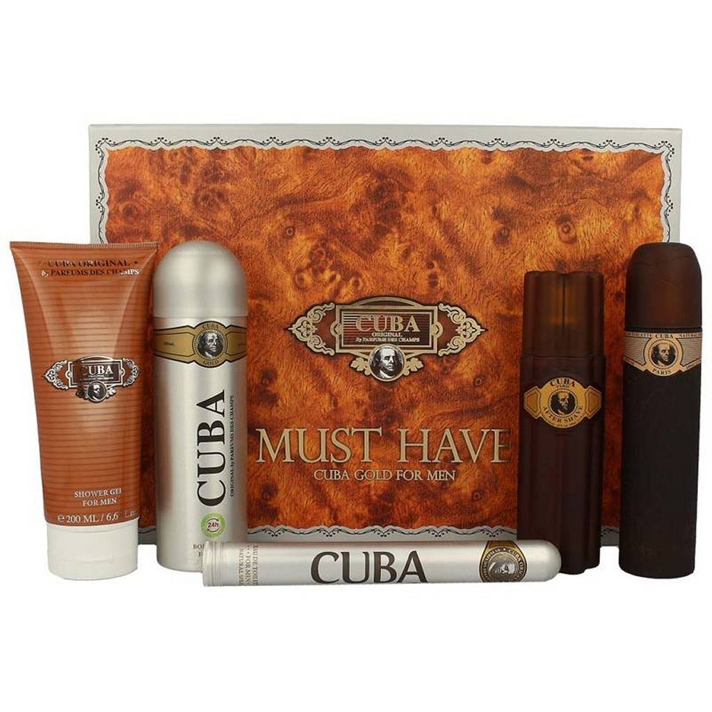 Parfums des champs cuba gold giftset