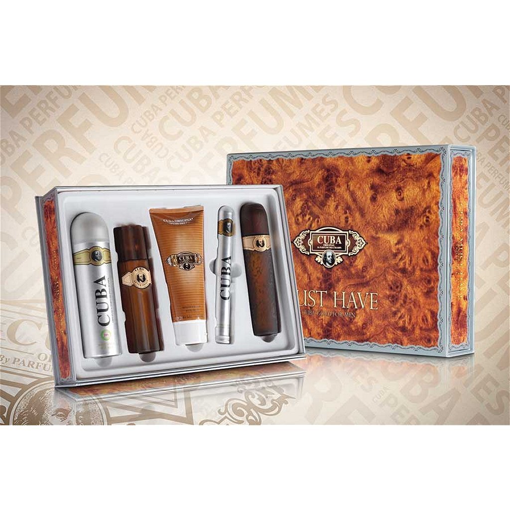 Parfums des champs cuba gold giftset
