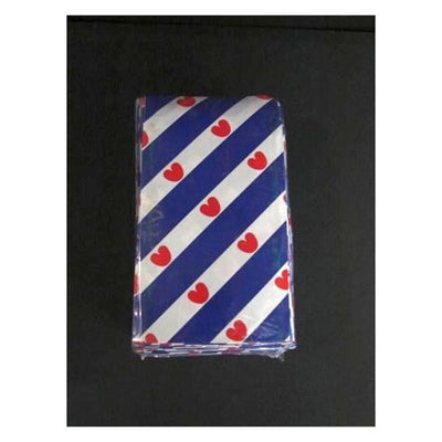 Vlakke zakjes friesland 10x16 200st
