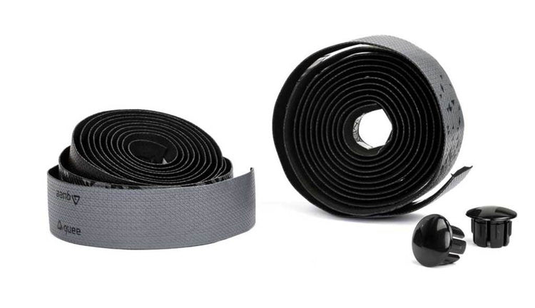 Koga stuurlint guee sl duo black grey w. end plug