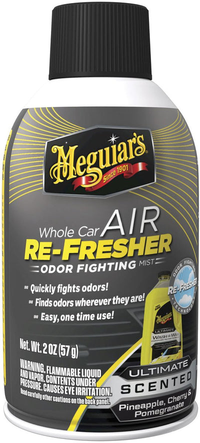 Meguiar's meguiar’s ultimate whole car air refresher – auto luchtverfrisser – verwijdert ongewenste geuren – voor voertuiginterieurs