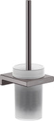Hansgrohe addstoris closetborstelgarnituur wandmontage brushed black chrome