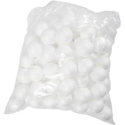 Creativ company creotime styropor ballen, d: 4 cm, 100 stuks