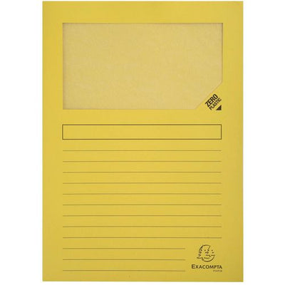 Exacompta sorteermap forever 50109e 31x22cm geel