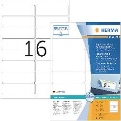 Etiketten herma