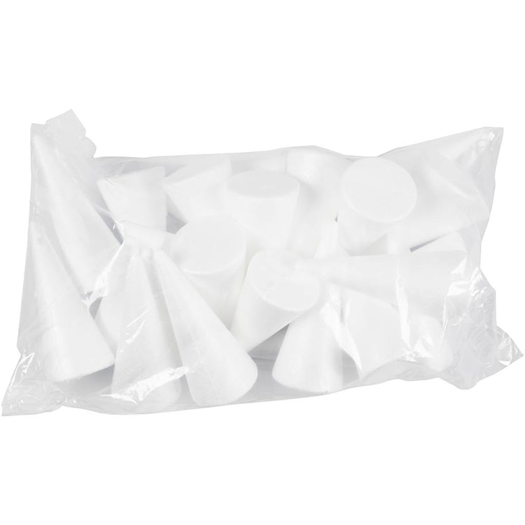 Https: www.cchobby.nl kegels-h-14-5-cm-d-6-cm-wit-25-stuk-1-doos