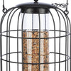 Trixie voerdispenser met gaasbescherming zwart