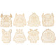 Creativ company http: www.cchobby.nl houten-figuren-monsters-h-12-4-cm-dikte-3-mm-8-stuk-1-doos