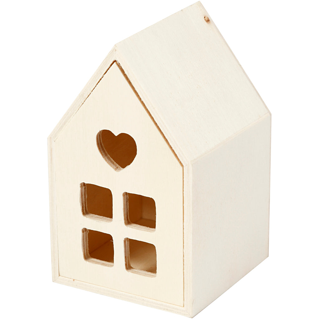 Creativ company http: www.cchobby.nl huis-met-lade-h-10-8-cm-d-6-8-cm-b-6-8-cm-1-stuk