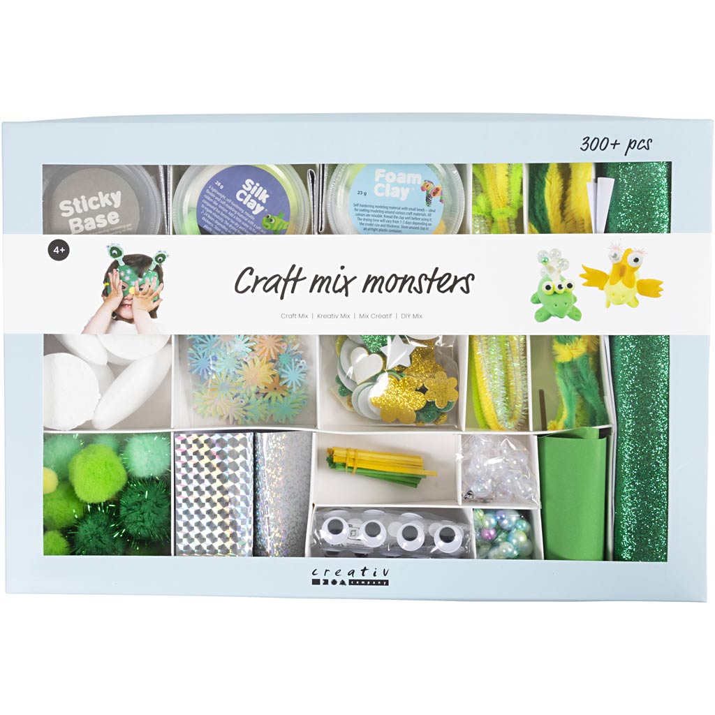 Creative company creativ company creatieve knutselbox monsters