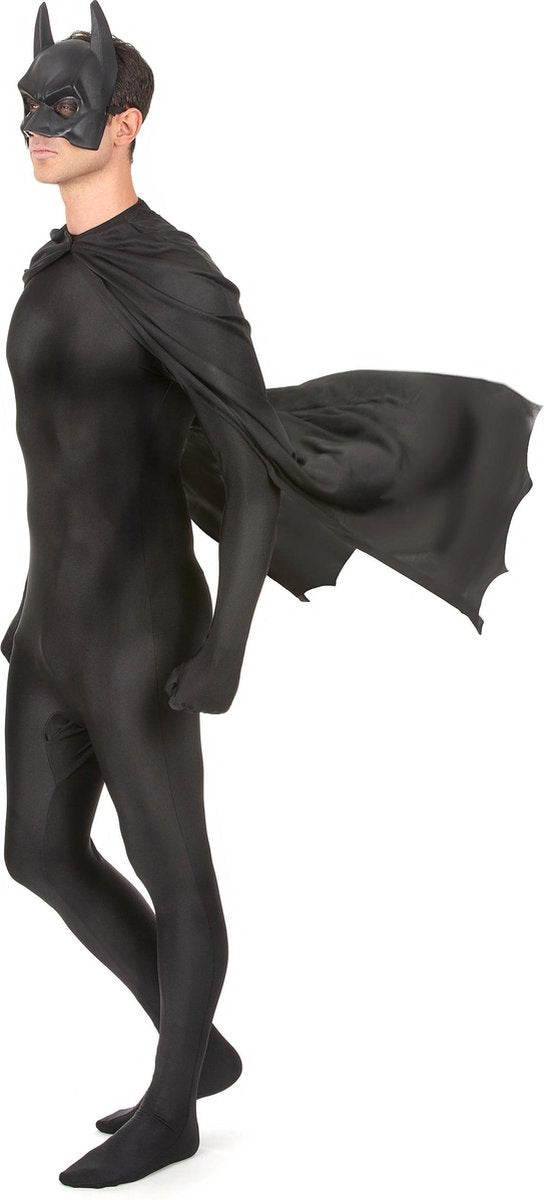 Vegaoo cape en masker van batman™ voor volwassenen - verkleedattribuut