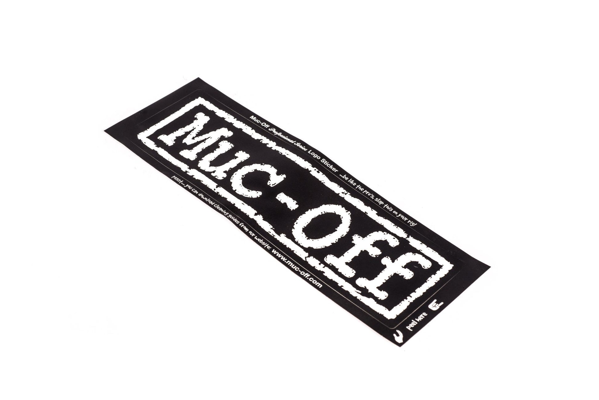 Muc-off logo sticker large