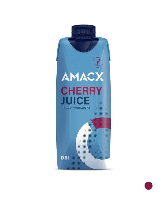 Amacx cherry juice 500ml 12 flessen