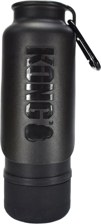 Kong h2o drinkfles thermos zwart